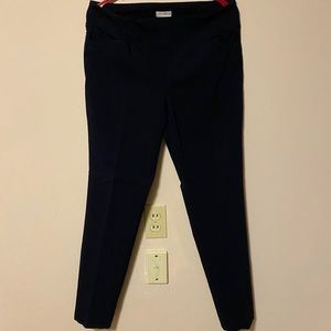 Van Heusen Dark Blue Ankle slacks. Like New